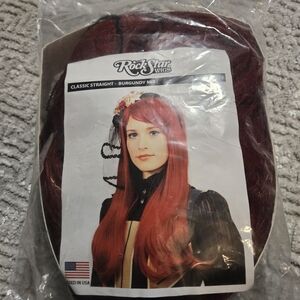 Rockstar Wigs Straight Burgundy Mix Wig